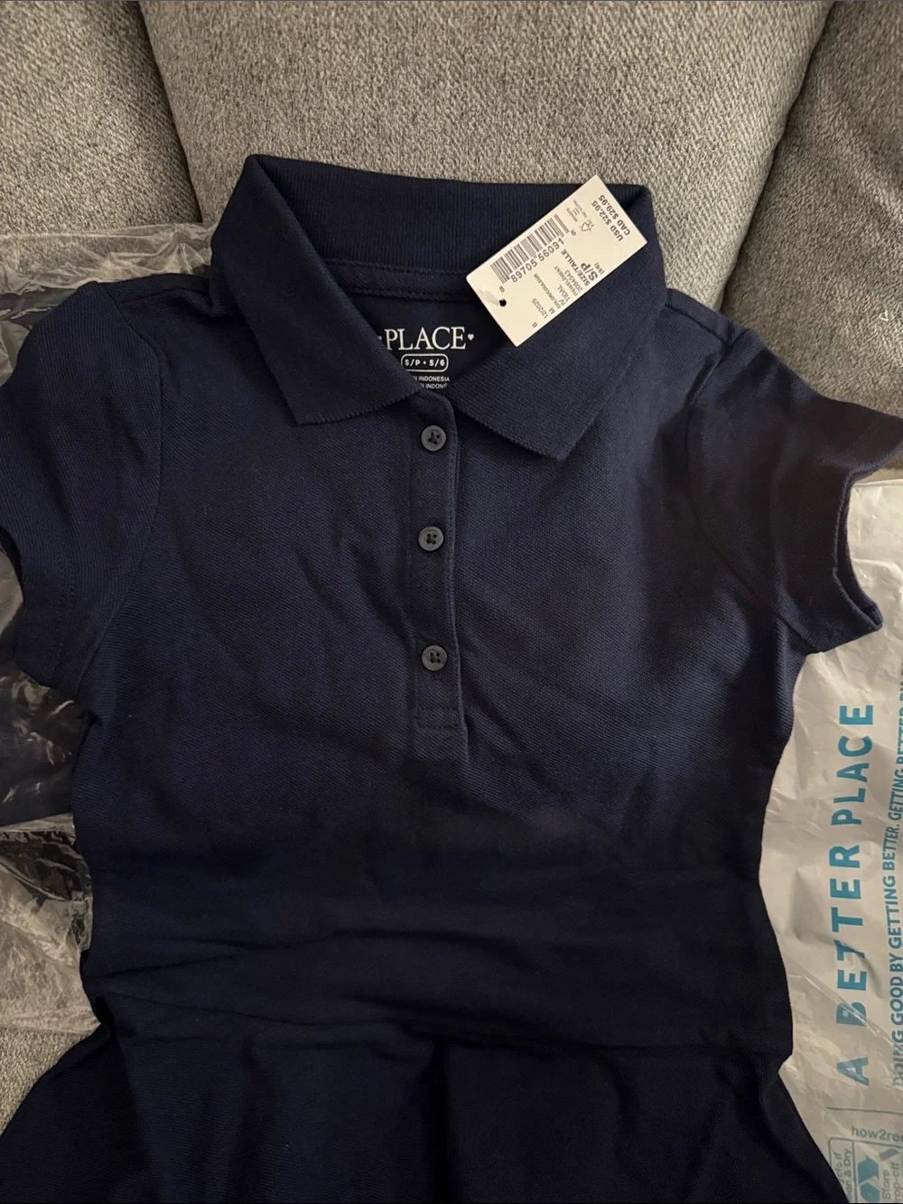 The Children's Place Navy 2 Dresses and 2 Skorts